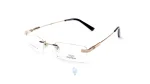 فریم عینک طبی OLYMPIC مردانه, زنانه با شکل مستطیل به رنگ طلایی و کد L-72104