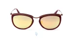 فریم عینک آفتابی PERSOL زنانه با شکل گوشه دار به رنگ زرشکی و کد PER-3082-S