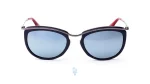 فریم عینک آفتابی PERSOL زنانه با شکل گوشه دار به رنگ نقره ای و کد PER-3082-S