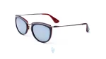 فریم عینک آفتابی PERSOL زنانه با شکل گوشه دار به رنگ نقره ای و کد PER-3082-S