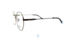 فریم عینک طبی Eagle زنانه با شکل چند ضلعی به رنگ مشکی و کد EG-8026