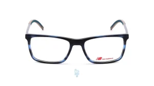 فریم عینک طبی New Balance مردانه با شکل مستطیل به رنگ آبی و کد NB-4148