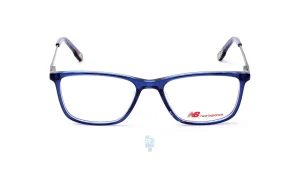 فریم عینک طبی New Balance مردانه با شکل مستطیل به رنگ آبی و کد NB-4098