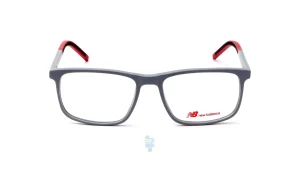 فریم عینک طبی New Balance مردانه با شکل مستطیل به رنگ نوک مدادی و کد NB-4149