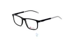 فریم عینک طبی New Balance مردانه با شکل مستطیل به رنگ مشکی و کد NB-4149