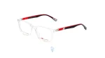 فریم عینک طبی New Balance زنانه با شکل مستطیل به رنگ سفید و کد NB-5075