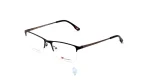 فریم عینک طبی New Balance مردانه با شکل مستطیل به رنگ مشکی و کد NB-4099