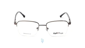 فریم عینک طبی Gioferrari مردانه با شکل مستطیل به رنگ نوک مدادی و کد G-62039