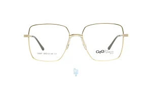 فریم عینک طبی Gioferrari مردانه با شکل چند ضلعی به رنگ طلایی و کد G-12087