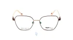 فریم عینک طبی Gioferrari زنانه با شکل چند ضلعی, گوشه دار به رنگ قهوه ای و کد G-3809