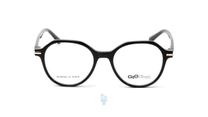 فریم عینک طبی Gioferrari مردانه با شکل گرد به رنگ مشکی و کد G-XC-KF015