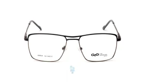 فریم عینک طبی Gioferrari مردانه با شکل مستطیل به رنگ نوک مدادی و کد G-QM623