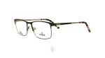 فریم عینک طبی Eagle مردانه با شکل مستطیل به رنگ مشکی و کد EG-GL8853