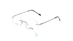فریم عینک طبی Simaa مردانه, زنانه با شکل گرد به رنگ نوک مدادی و کد S-P-3008