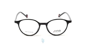 فریم عینک طبی Simaa بچه گانه با شکل گرد به رنگ مشکی و کد S-22222