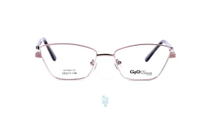 فریم عینک طبی Gioferrari زنانه با شکل گوشه دار به رنگ طلایی و کد G-CH7024